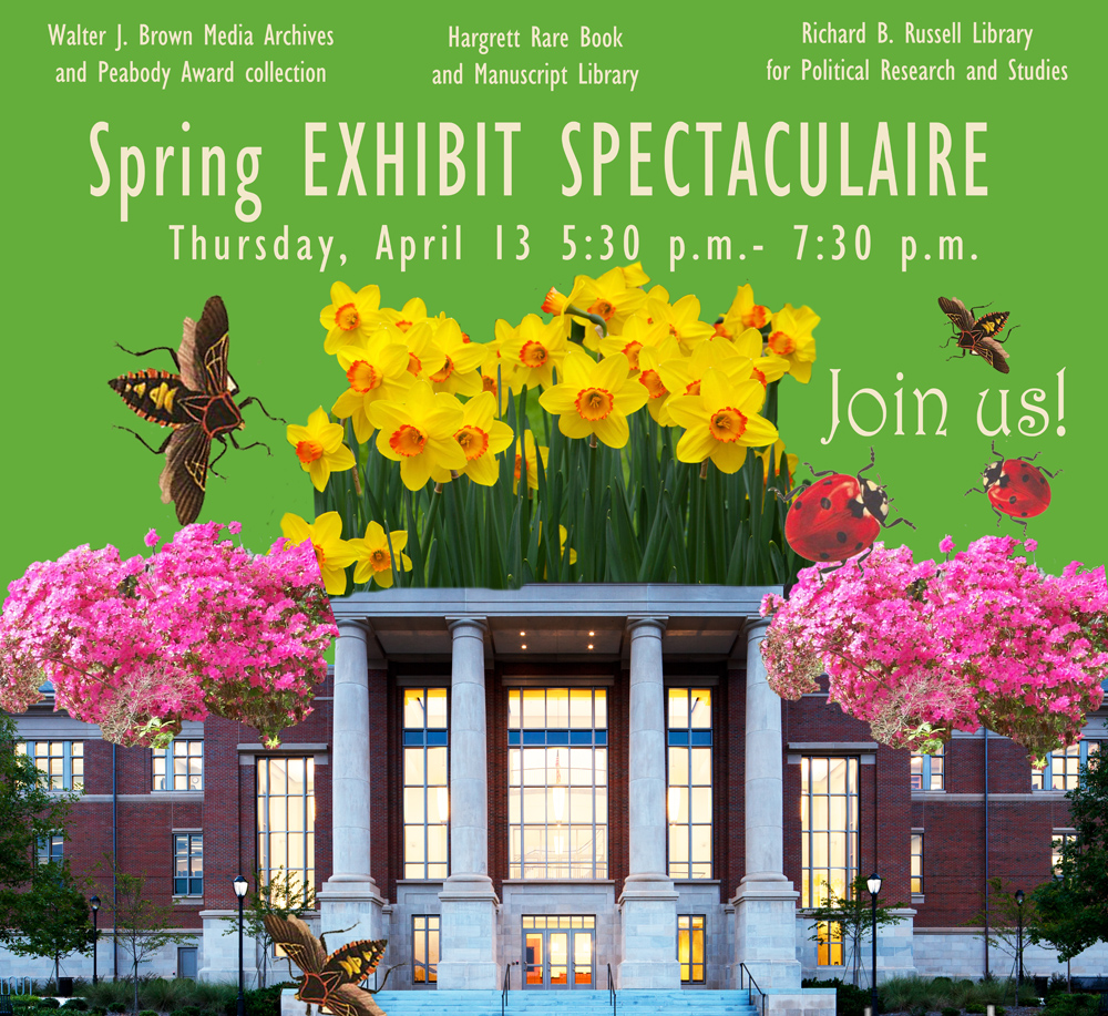 spring exhibits reception logo