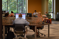 Computer area on the 2nd floor