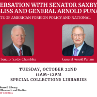 A Conversation with Senator Saxby Chambliss and General Arnold Punaro