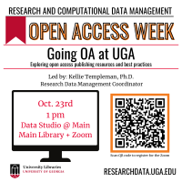 graphic for Going OA at UGA