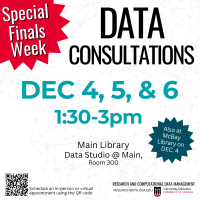 finals data consultations
