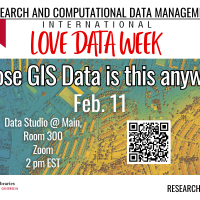 graphic for Love Data Week