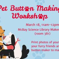 Pet Button Making Workshop