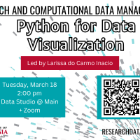 graphic for Python March workshop
