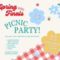 Flyer depicting the event described above.