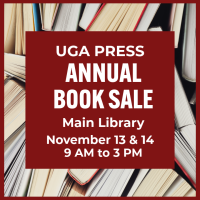 Image of UGA Press Annual Book Sale