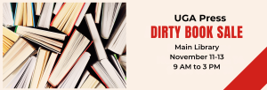 UGA Press Dirty Book Sale